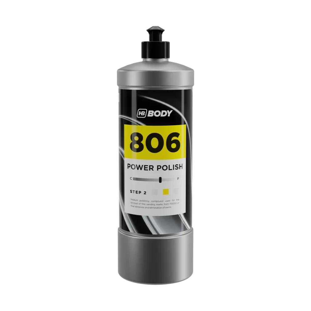 HB BODY 806 POWER POLISH anti-hologramme pour restaurer les peintures