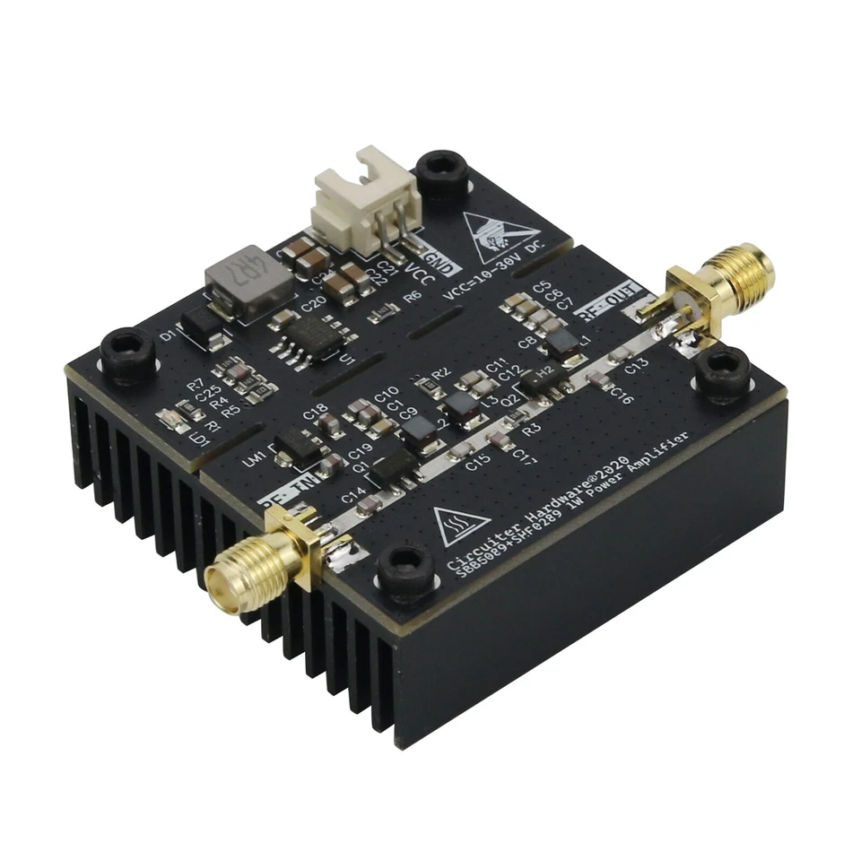 SBB5089+SHF0289 Microwave RF Power Amplifier 0.1 GHz-1.3GHz 1W Maximum Gain 25DB - Image 4 of 4