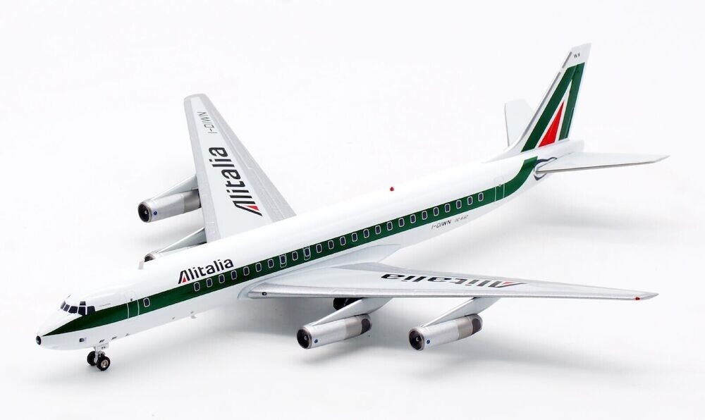 DC-8-62H, ALITALIA, REG: I-DIWN WITH STAND - INFLIGHT 200