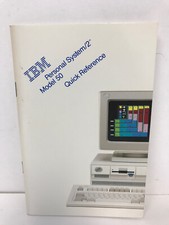 IBM PERSONAL SYSTEM/2 MODEL 50 QUICK REFERENCE MANUAL PS/2 8550 00F9821