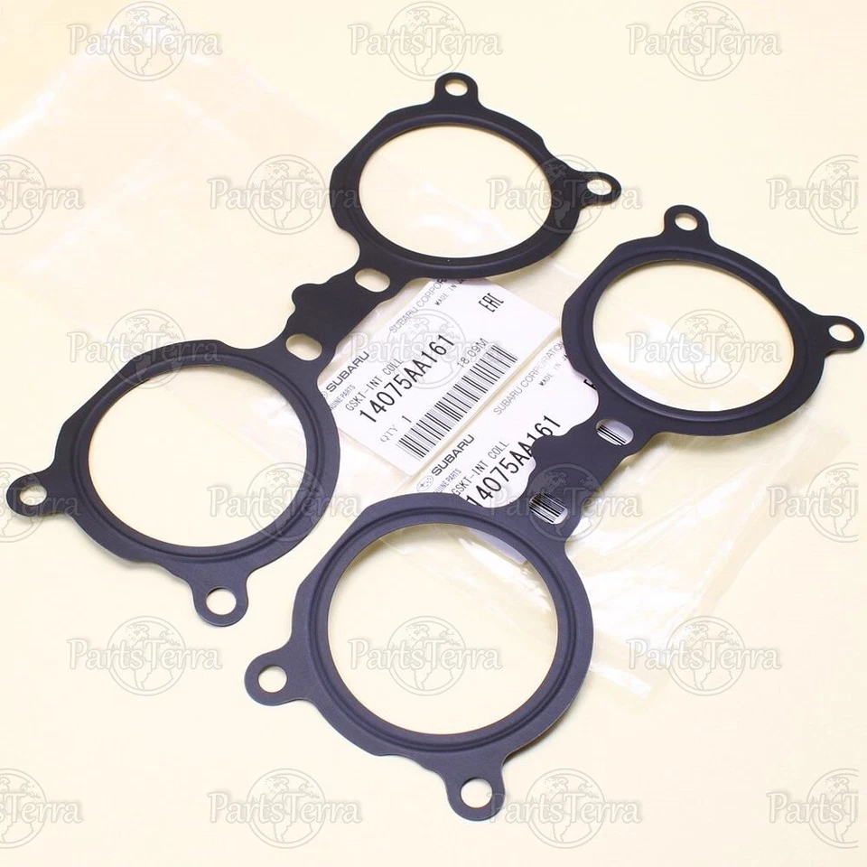Прокладка впускного коллектора подлинная Subaru IMPREZA WRX STI TGV Turbo 14075AA161 - 2 шт. - Изображение 2 из 4