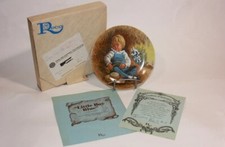 Vtg Mother Goose Nursery Rhyme Little boy blue Collector Plate nursey decor gift