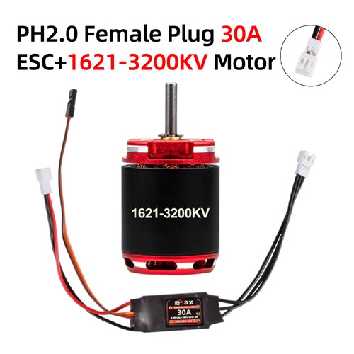 9IMOD Brushless ESC Motor Combo AM32 30A 2100/2500KV For RC1/18 1/24 Crawler Car - Picture 30 of 38