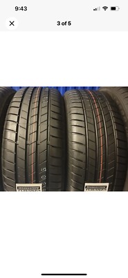 2X NEW BRIDGESTONE T005 RUNFLAT RFT 245/45/18 245 45 ZRFT18 XL 100Y 2454518 C+A