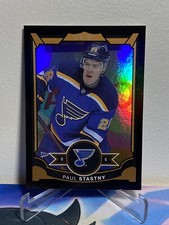 2015-16 O-Pee-Chee OPC Hockey PAUL STASTNY #441 BLACK RAINBOW FOIL SP 023/100