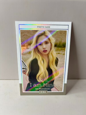 TWICE Mina Yes, I am mina Trading Card 4 Cards set photo card