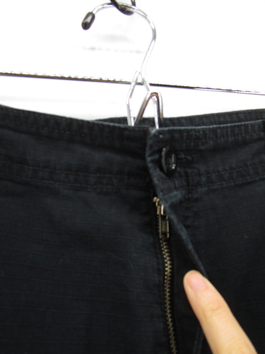 VINTAGE Ralph Lauren Polo Pants Women 12 Black Ripstop