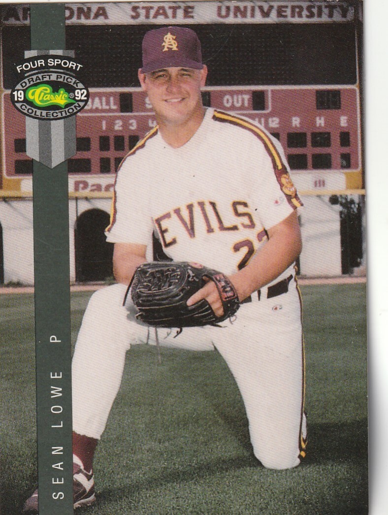 FREE SHIPPING-MINT-1992 Classic Four Sport Draft Pick Collection Sean Lowe #236