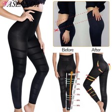 Women High Waist Anti-Cellulite Compression Leggings Yoga Tight Pants Shaper US