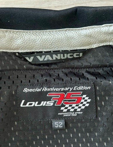 Original Lederkombi Vanucci Gr 52 Silber Leather Suit Race Motorradkombi Kombi - Bild 7 von 11