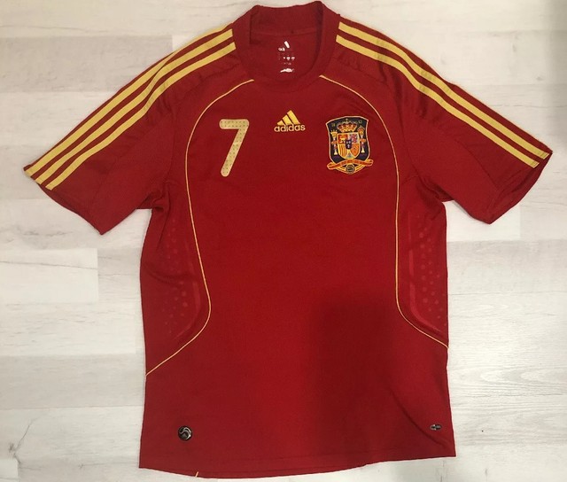 david villa spain jersey