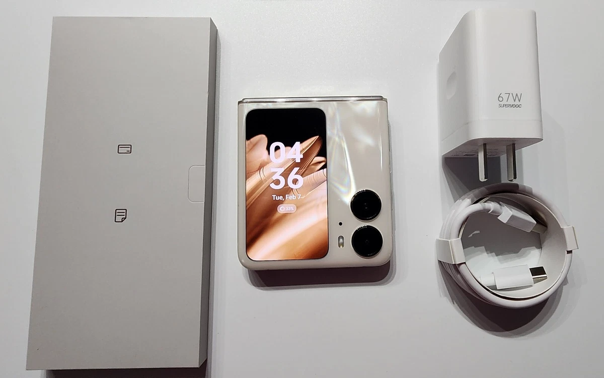 OPPO Find N2 FLIP 5G 16/512 TOP SPEC Limited EDITION GOLD T-MOBILE U.S STOCK