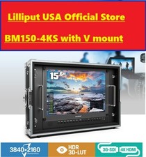 LILLIPUT BM150-4KS Carry-on/Rackable 4K Broadcast Director Monitor HDR, 3D-LUT