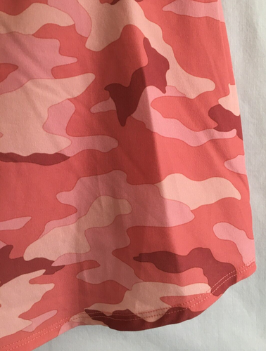 Victoria’s Secret PINK SPORT Skirt Skort Short Lined Coral Camo M NEW - Picture 5 of 12