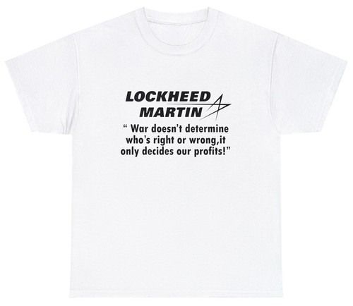Camiseta Lockheed Martin Derechos de Guerra Divertida Beneficio Israel Hamas Palestina - Imagen 6 de 6