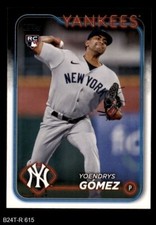 2024 Topps #615 Yoendrys Gomez Yankees RC 8 - NM/MT