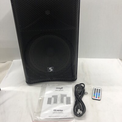 Stagg AS10B US 10'' 2-Way Active Battery-Powered Speaker No Microphon