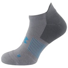 Image of Under Armour Dry Run Mens Grey No Show Socks