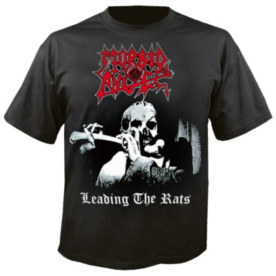 Morbid Angel 'Leading The Rats' (Schwarz) T-Shirt - NEU & OFFIZIELL!