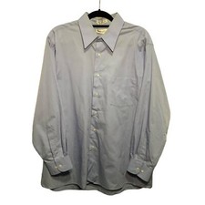 Van Heusen Blue Collared Dress Shirt Size XL