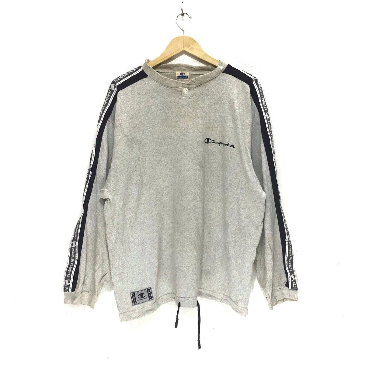 Vintage 90 CHAMPION PRODUCT x JASPO JAPAN Side Tag Logo Sweater Sweatshirt