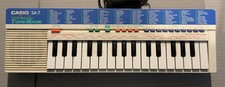 Vintage CASIO TONE BANK KEYBOARD SA-7 Tested ...