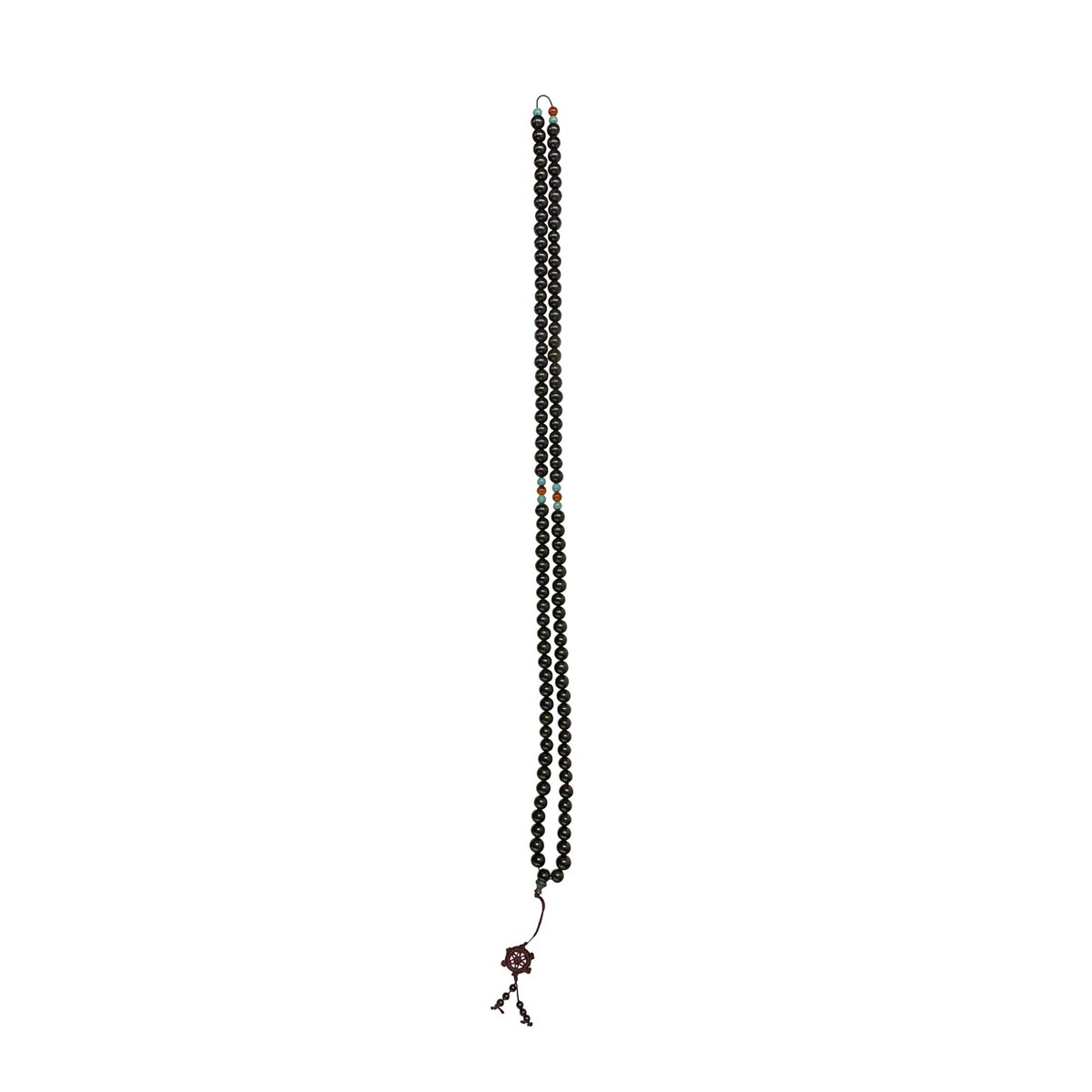 Long Oriental Dark Brown Rosewood Beads Hand Rosary Praying Chain ws3830S Long Oriental Dark Brown Rosewood Beads Hand Rosary Praying Chain ws3830S
