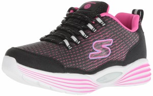 Skechers Kids Girls' Luminators Luxe Sneaker, Black/Pink, 11.5 Medium US Littl.. | eBay