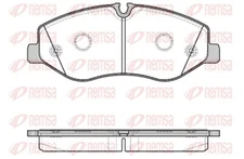 Remsa 1623.00 brake pad set, disc brake for Mercedes-Benz