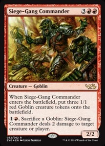 Siege-Gang Commander - Foil x1 - Duel Decks: Anthology - NM-Mint, English - Duel