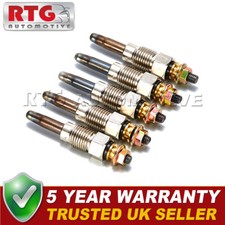5x Diesel Heater Glow Plugs For Audi 100 VW Transporter Caravelle 2.4 D