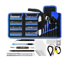 Kaisi 139 in 1 Electronics Repair Tool Kit Magnetic Screwdriver Set Portable Bag