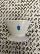 Blue Bottle Pour over Coffee Ceramic Dripper Made by Bonmac Unused Japan