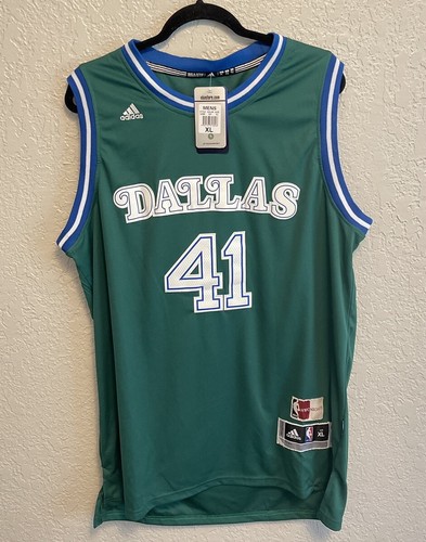 SIGNED JSA COA Dirk Nowitzki Dallas Mavericks Adidas Jersey Swingman HWC XL - Picture 4 of 7
