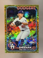 2024 Topps Chrome Update Series - Rookie Debut Emmet Sheehan #USC130 Gold /50