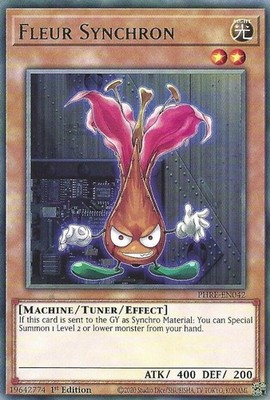 Yugioh! Fleur Synchron - PHRE-EN042 - Rare - 1st Edition Near Mint, English