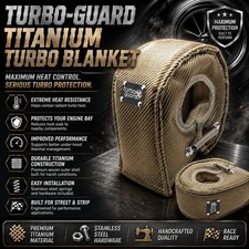 Turbo-guard T4 Titanium Turbo Blanket For Precision 6766 6266 6466 Turbo-guard T4 Titanium Turbo Blanket For Precision 6766 6266 6466