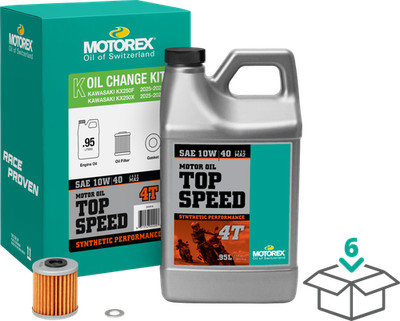 Motorex 311915 Oil Change Kit 10W-40 2025-2026 Kawasaki KX250
