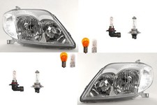 Scheinwerfer Set Halogen passend für Toyota Corolla E12 02-07 Leuchtmittel Li Re