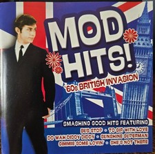 Mod Hits! 60s British Invasion CD Original Hits By The Zombies Hollies  37818cd