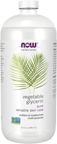 NOW Foods Solutions, Vegetable Glycerin, 100% Pure, 32 Fl Oz (Pack of 1)