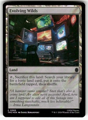 Evolving Wilds 65 NM Surge Foil MTG TMC Magic