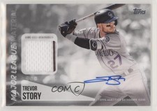 2019 Topps Major League Material Relics 39/50 Trevor Story #MLAR-TST Auto fm0