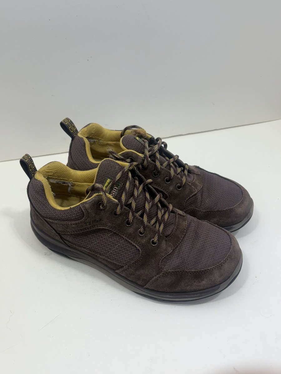 L.L. Bean Men\'s Brown and Taupe Suede-Trim Hiking Boots Men\'s Snow Sneaker 5 Men main image 4