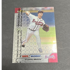 Topps Finest Gems Greg Maddux #120 Atlanta Braves 1999 MLB Baseball Card