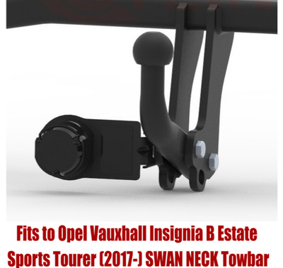 Tow Bar For VAUXHALL Insignia B Estate (2017-) & 7 Pin Bypass Relay Kit - O152