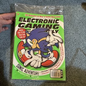Electronic Gaming Monthly EGM Video Game Magazine new wrapped November 1998
