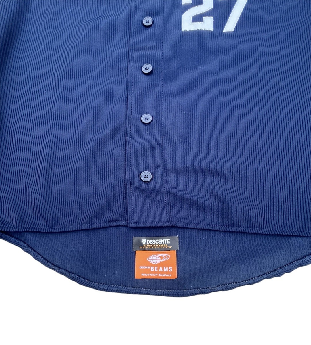 DESCENTE NPB AUTHENTIC TOKYO YAKULT SWALLOWS FURUTA #27 BASEBALL