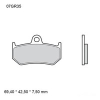 BremsbeläGe Hi. Brembo 07GR35SP Passt FüR MV Agusta F4 1000 S Monoposto 2004-07