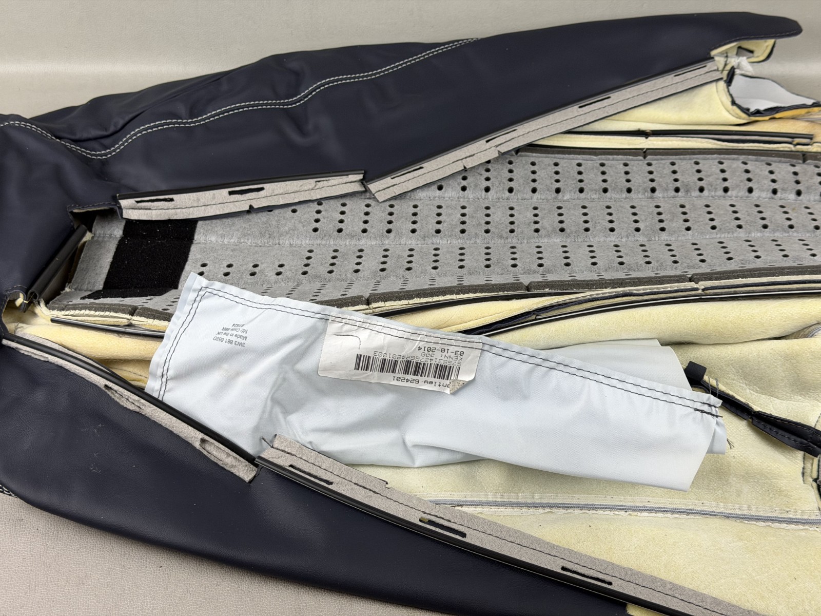 New! Bentley Backrest Cover Seat Ventilation and Massage OEM